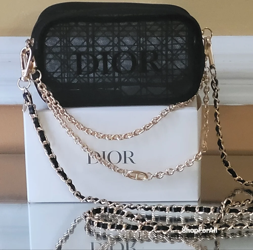 - Dior Black and Gold Women's Bag - Picture 13 of 16